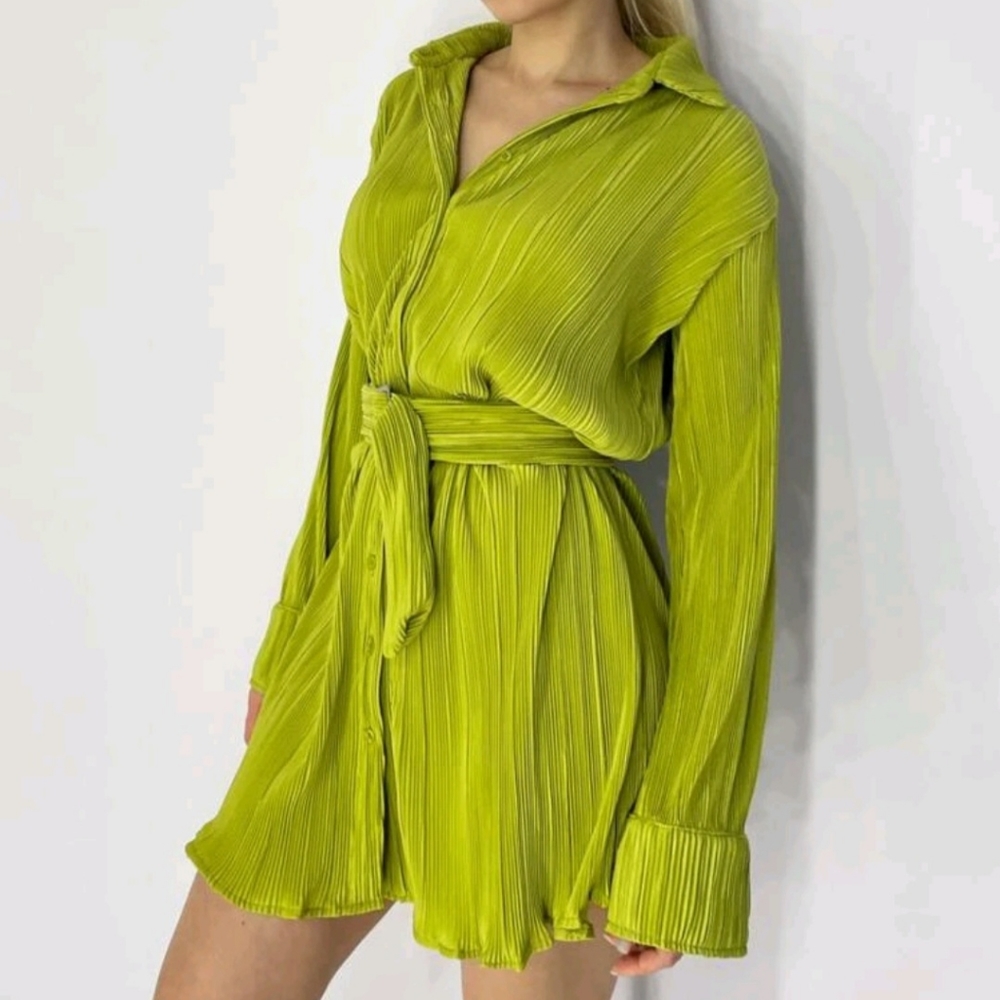Plisse dress
